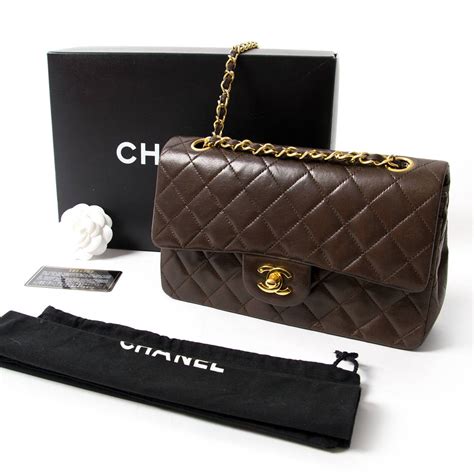 chanel bag chocolate brown|brown Chanel bag outfit.